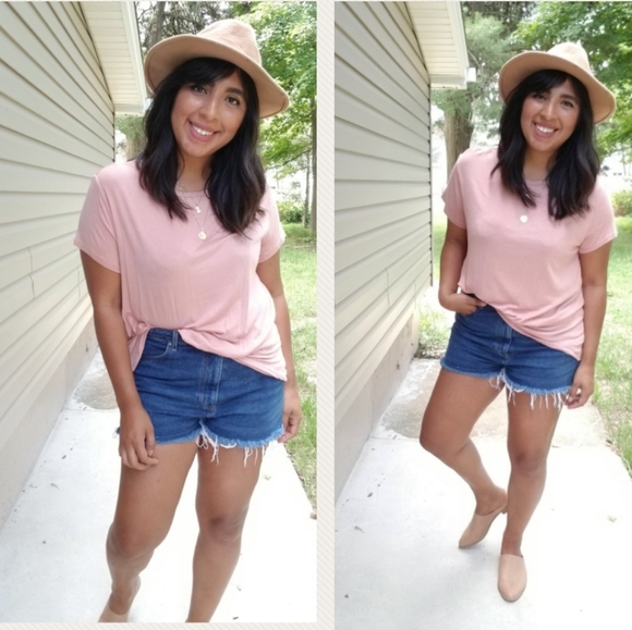 FORGET ME KNOT GRAY TEE SHIRT TOP - Picture 13 of 15